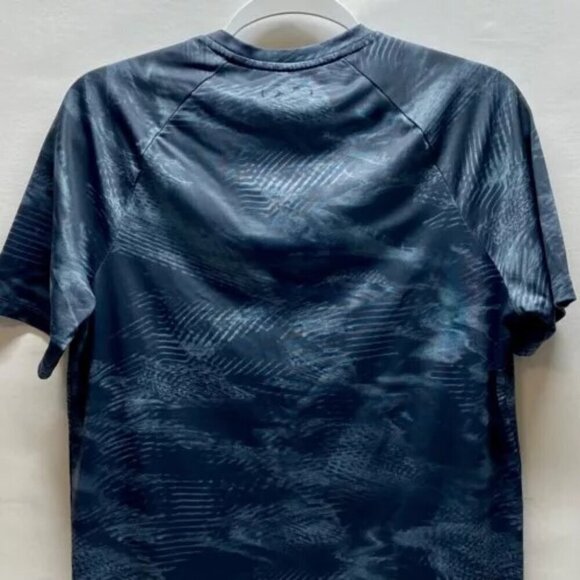 Under Armour Tech Tee Adult Small Multi Blue Design UA Short Sleeve Activewear - Picture 5 of 10